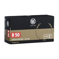 Rws R50 2134187 Rimfire Ammunition 40 Gr 50 Rounds
