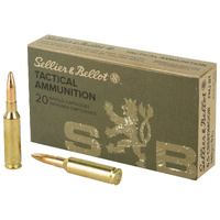 S&b Sellier & Bellot 6.5 Creedmoor 140gr Fmj Match Ammunition 20 Rounds