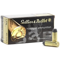 Sellier & Bellot V311792 Ammunition 45 Colt 250 Grain Lfn 50 Round