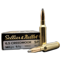 Sellier & Bellot V338572 6.5mm Bullets 140 Grain Soft Point 100 Pack