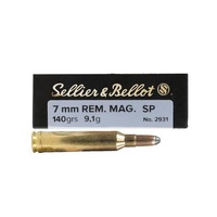 Sellier And Bellot V338672 7mm Bullets 140 Grain Soft Point 100 Pack