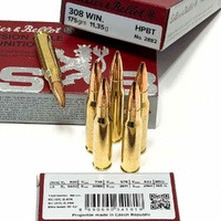 Sellier & Bellot V338712 .308 Reloading Bullets 175 Grain Hpbt