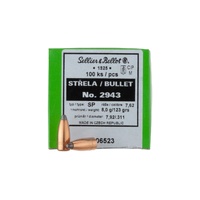 Sellier And Bellot V339272 Bullets 7.62 Cal 123 Grain Sp 100 Pack