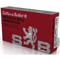 Sellier & Bellot V340422 Match Ammo 300 Win Mag 190 Gr Hpbt