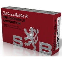 Sellier & Bellot V340432 Match Ammo 300 Win Mag 220 Grain Hpbt