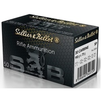 Sellier & Bellot V340722 Ammunition 30 Carbine Sp 110 Gr