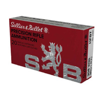 S&B V341372 Match Ammunition .308 Win 180 Gr Hpbt 20 Rounds