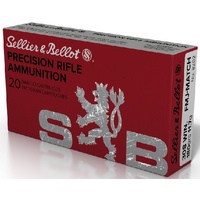 Sellier And Bellot V344892 Ammunition 308 Win 180 Gr Fmj Match 20 Pack