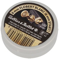 S&B V352007 6mm Flobert Blanc Ammo 100 Round Pack