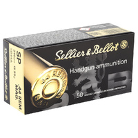 Sellier & Bellot 44 Magnum 240 Grain Ammo 50 Rd High-performance #v311402