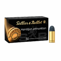 Sellier & Bellot 9mm Luger 124 Grain Lrn Ammo 50 Rd Pack #v310432