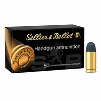 Sellier & Bellot Sbv310432 Ammunition 9mm 124gr Lrn 50 Pack