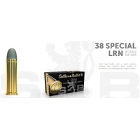 Sellier & Bellot Sbv311012nk 38 Special Ammo 158gr Lrn 50 Pack