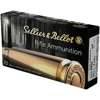 Sellier & Bellot Sbv330122 Ammunition .222 Rem 50gr Sp 20 Pack