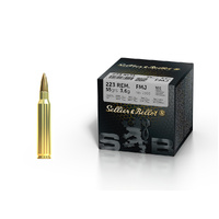 Sellier & Bellot Sbv341872 Rifle Ammunition 223 Rem 55gr Fmj 100 Pack