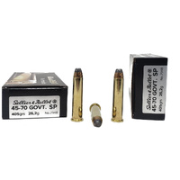 Sellier & Bellot Sbv341892 Rifle Ammunition 45-70 Govt 405gr Soft Point
