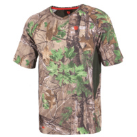 Q-Wick Dry Short Sleeve Shirt - Realtree Xtra Green/bayleaf