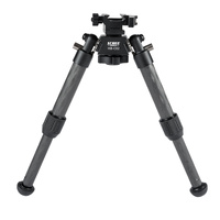 Scree Runner Carbon Fibre Rifle Bipod 18–25cm Height Ho-bpc02