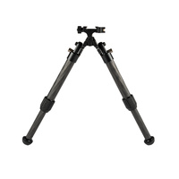 Scree Runner Carbon Fibre Rifle Bipod 190–260mm Load Weight 10kg Ho-bpc01