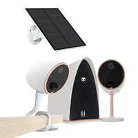 Scenes One Security Camera Outdoor Solar Kit - Long Range Night Vision Long Battery Life #Stk-cam-kit1