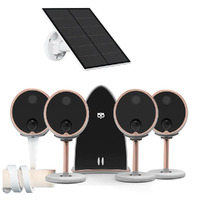 Scenes One Security Camera Outdoor Solar Advanced Kit - Long Range Night Vision Long Battery Life #Stk-cam-kit2