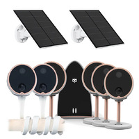 Scenes One Security Camera Outdoor Solar Premium Kit - Long Range Night Vision Long Battery Life #Stk-cam-kit3