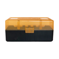 Smart Reloader Ammo Box - 50 Rnd Fit 22-250 Rem .22 Br 6mm Ppc #sj612