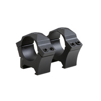 Sig Sauer Alpha Hunting Rifle Scope Rings - 1inch Medium Black #soa10007