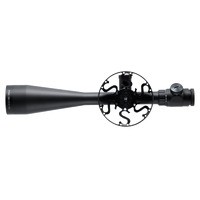 Sightron Hunting Rifle Scope Siii Field Target Series 10-50x60 Riflescopes - Moa-2 Reticle Matte Black Waterproof #si-25010