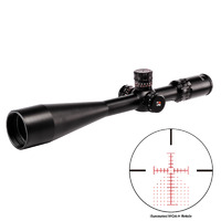 Sightron Hunting Rifle Scope Long Range Siii Plr Series Precision 10-50x60 Riflescopes - Zero Stop Moa-h Reticle #si-28006