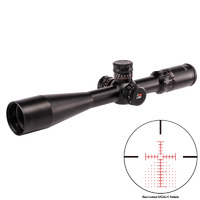 Sightron Hunting Rifle Scope Long Range Siii Plr Series 6-24x50 Riflescopes - Zero Stop Moa-h Reticle #si-28002