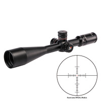 Sightron Hunting Rifle Scope Long Range Siii Plr Series 8-32x56 Riflescopes - Zero Stop Moa-2 Reticle Satin Black Waterproof #si-28009