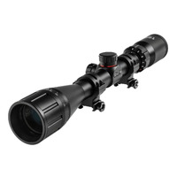 Simmons 4-12x40 8 Point Rifle Scope W/ Rings - Black Truplex Reticle Waterproof #sims8p41240