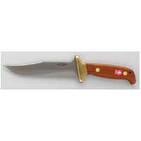 Svord Bowie 6 1/2- Mahogany Handle Knife - High Carbon Steel Brown #sv280b