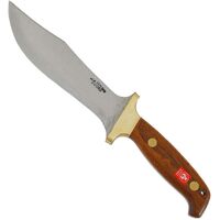 Svord Hunter 7″ Bowie Wood Handle Knife - White #sv280h