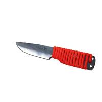 Svord Mega Edc Every Day Carry Fixed 4.5" Carbon Steel Blade - Orange Paracord Handle #svedcp