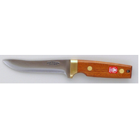 Svord Utility General Purpose Fixed 4-3/4" Carbon Steel Blade - Brown Hardwood Handle #svugp2