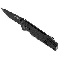 Sog Vision Xr 3.4" Tanto Cts Xhp Blade Straight Edge Knife - Black G10 Handle #12-57-01-57