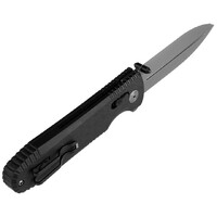 Sog Pentagon Xr Lte - Spear Point Blade Folding Knife - Black #12-61-05-57