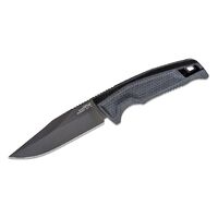 Sog 4.61" Cryo 440a Black Tini Clip Point Plain Recondo Fx Fixed Blade Knife - Black Grn Handle #17-22-01-57
