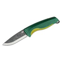 Sog 3.7" 4116 Black Drop Point Aegis Fx Forest And Moss Green Fixed Blade Knife - Green Grn Handle #17-41-02-41