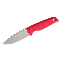 Sog 3.39" 154cm Bead Blasted Drop Point Altair Fx Fixed Blade Knife  - Canyon Red Grn Handle #17-79-02-57