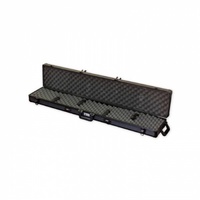 Spika 52 Inch Single Firearm Rifle Hard Case - Lockable Airline Approved With Wheels #src-B
