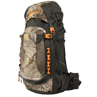 Spika Extreme Hunter Sling Backpack - Camo 45l With Rain Cover #h-03