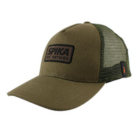 Spika Adults Hunting Trucker Cap Hat - Olive #gtc-002