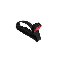 Spika 2 Stage Professional Manual Knife Sharpening Tool Kitchen Knife Sharpener - Black #sks