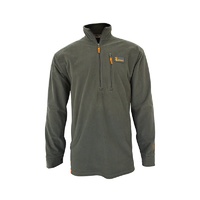 Spika Tracker Long Sleeve Hunting Top Shirt - Durable Microfuse Fabric Olive Green #p-107 [s]