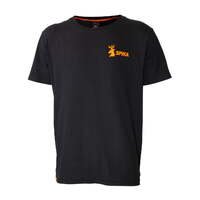 Spika Kids Go Classic T-shirt - Black #got-clb-6k [size 12]