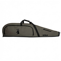 Spika Deluxe Padded Scoped Rifle Gun Bag 49 Inch Mocha Black