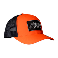 Spika Patch Trucker Cap Cast Antler Blaze And Charcoal Hunting Hat